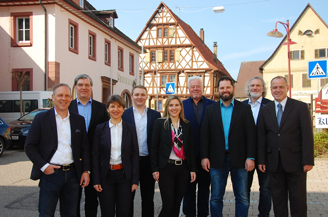 Gruppenbild SPD Ortsverein Wiernsheim